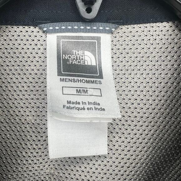 The North Face Men's Modal Blend Button Down Shirt Black Sz Medium Camp Outdoors - Picture 6 of 9